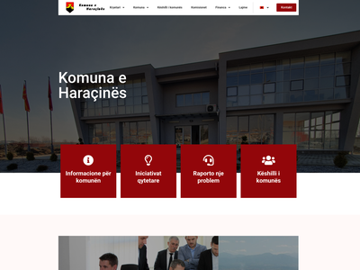 Веб-платформа за Општина Арачиново