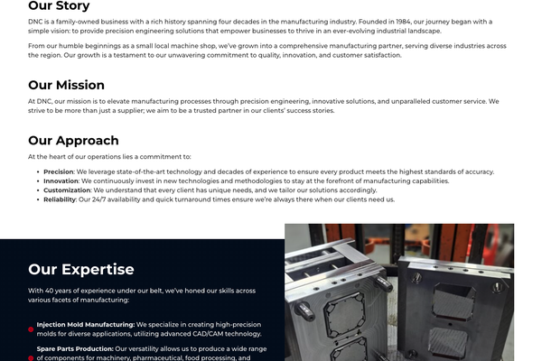 Веб-страница за DNC Tools