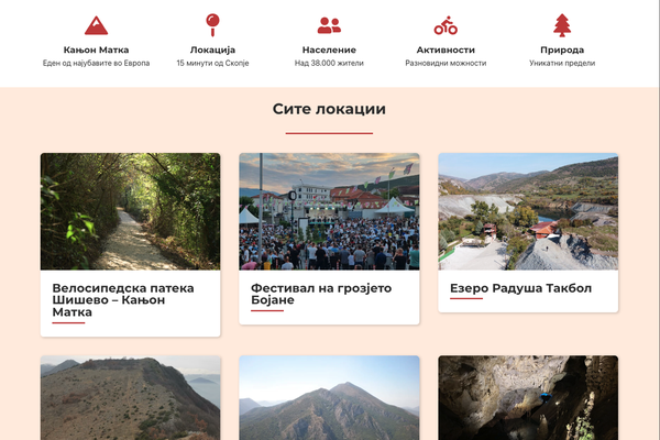 Веб-платформа GreenTour