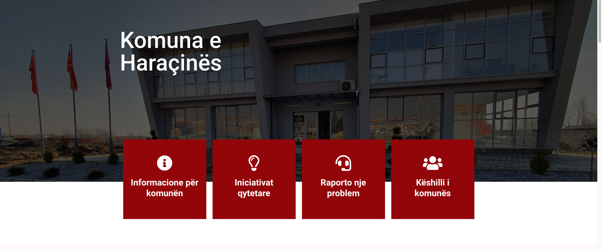 Веб-платформа за Општина Арачиново